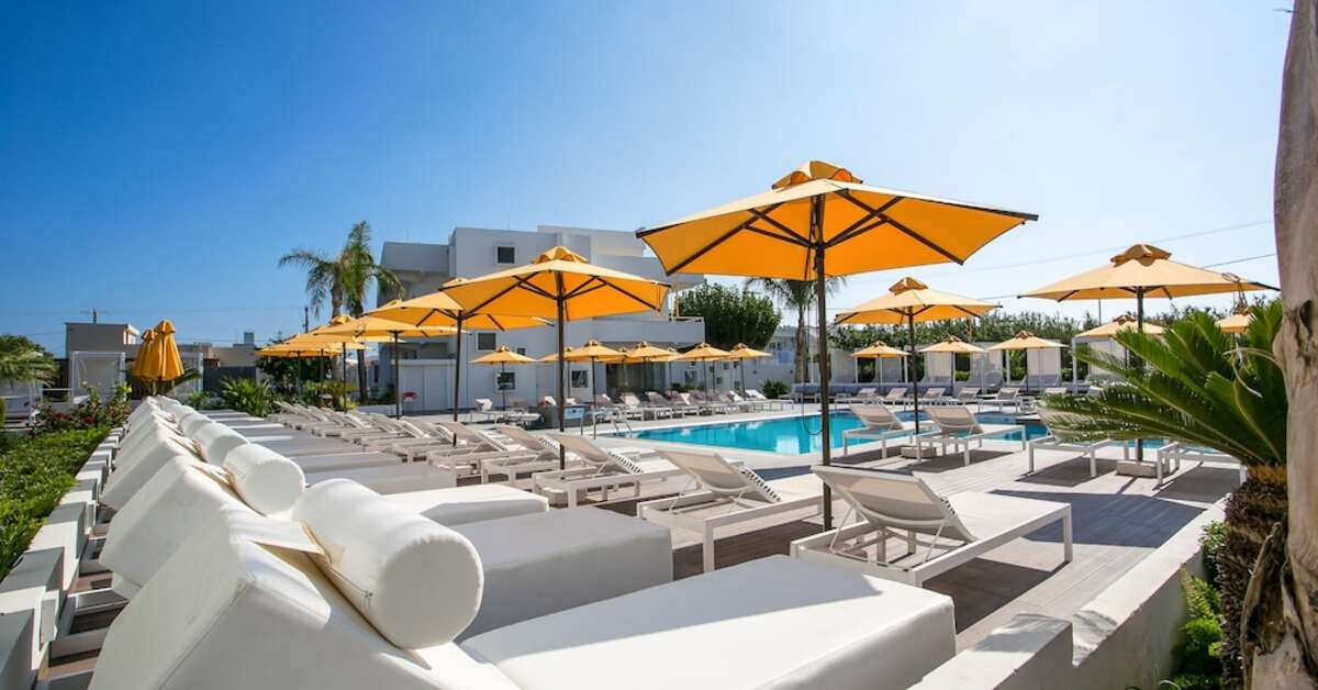 Een foto van het zwembad bij Orion Hotel Faliraki