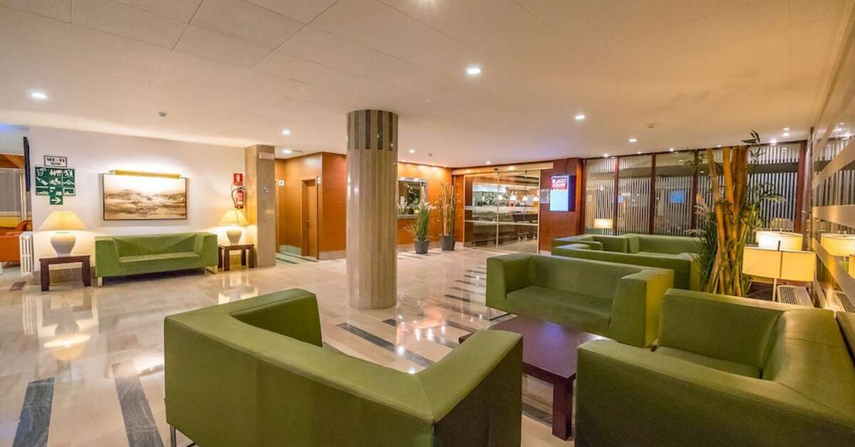 Een foto van het interieur van Golden Port Salou & Spa