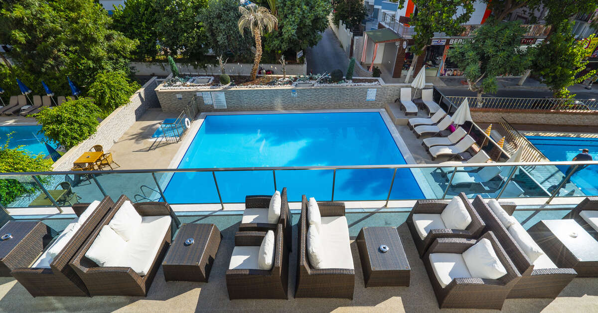 Een foto van het zwembad bij Kleopatra Life Hotel & Spa