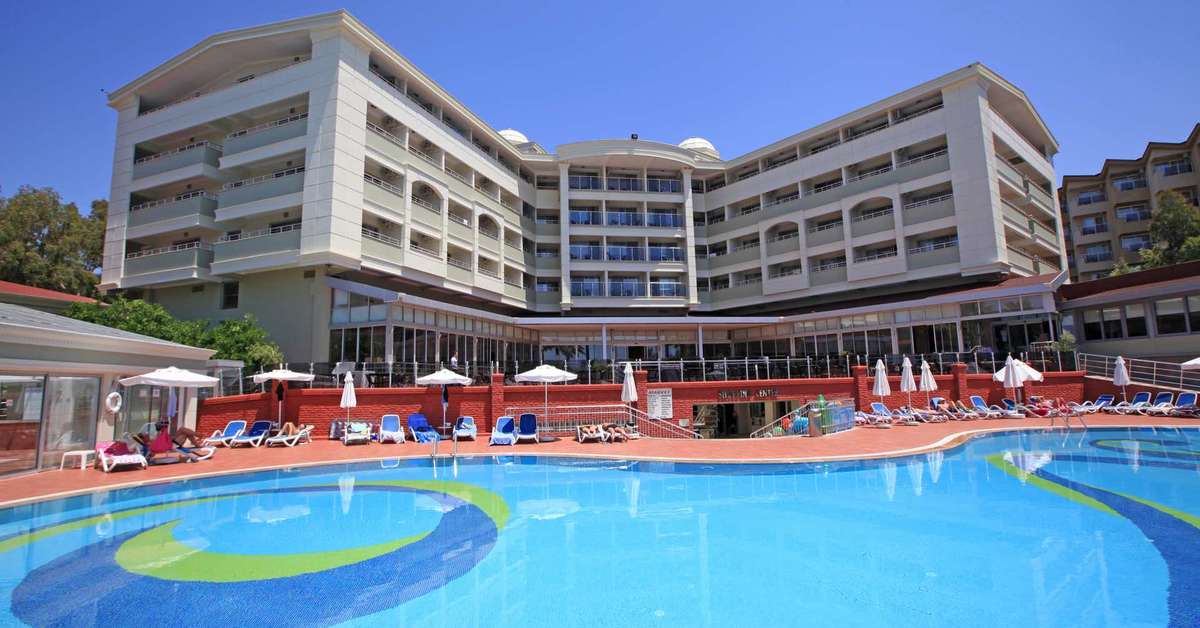 Een foto van het zwembad bij Seher Kumkoy Star Resort & Spa