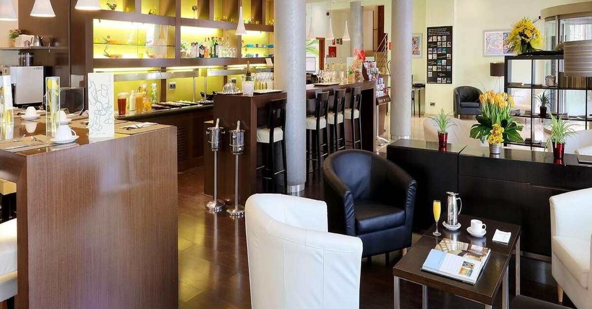 Een foto van de faciliteiten bij Abba Rambla Hotel