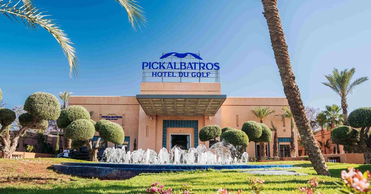 Ein Foto von der Außenansicht des Pickalbatros Hotel du Golf