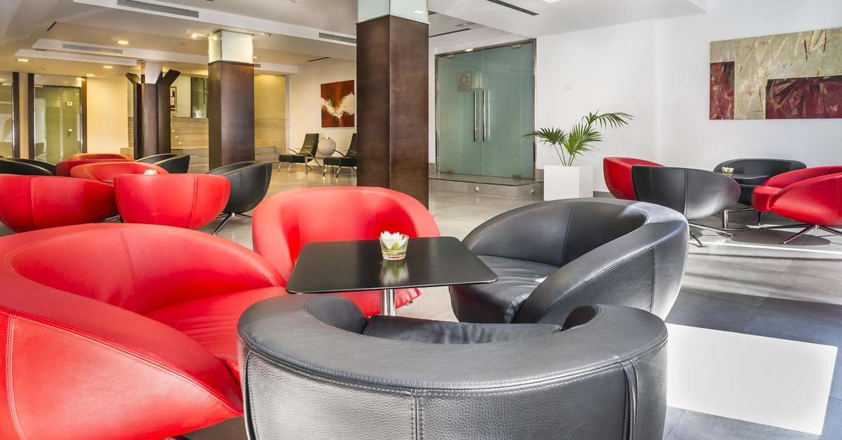 Een foto van het interieur van Nautic Hotel & Spa