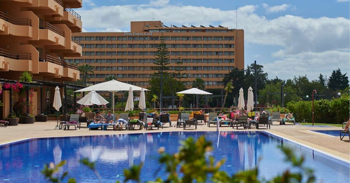 Een foto van het zwembad bij Portobelo Vilamoura - Marina & Beach Aparthotel