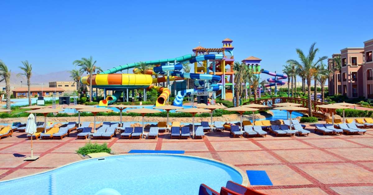 Een foto van het zwembad bij Charmillion Club Aquapark