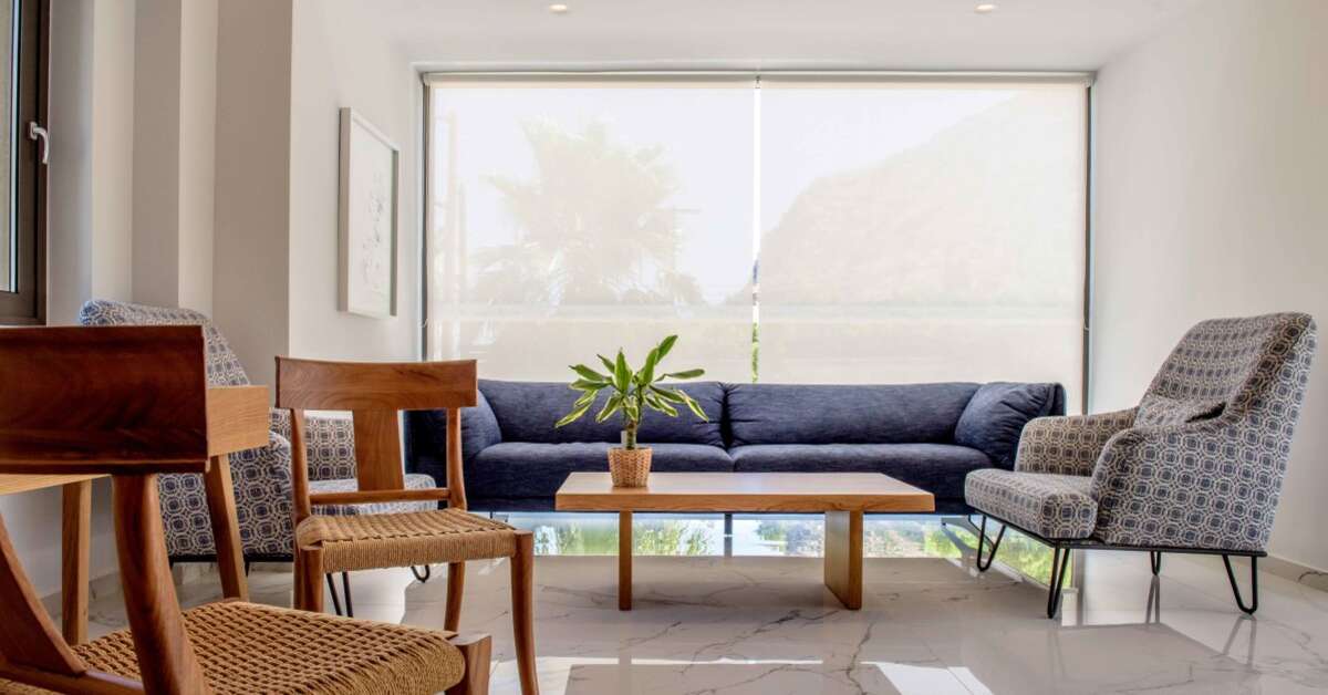Een foto van het interieur van Axel Beach Crete