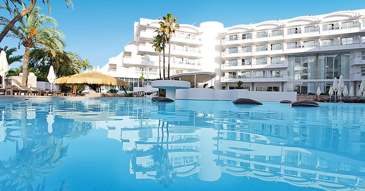 Een foto van een overzicht van BG Hotel Rei del Mediterrani Palace
