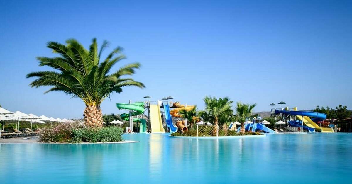 Een foto van het zwembad bij Lindos Imperial Resort & Spa