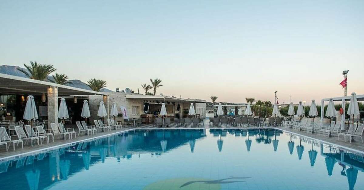 Ein Foto vom Pool im Ostria Resort & Spa