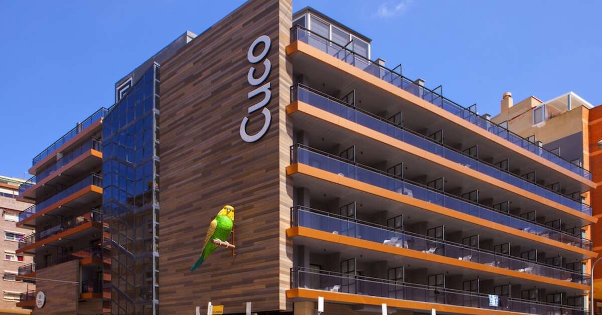 Een foto van de buitenkant van Cuco Hotel