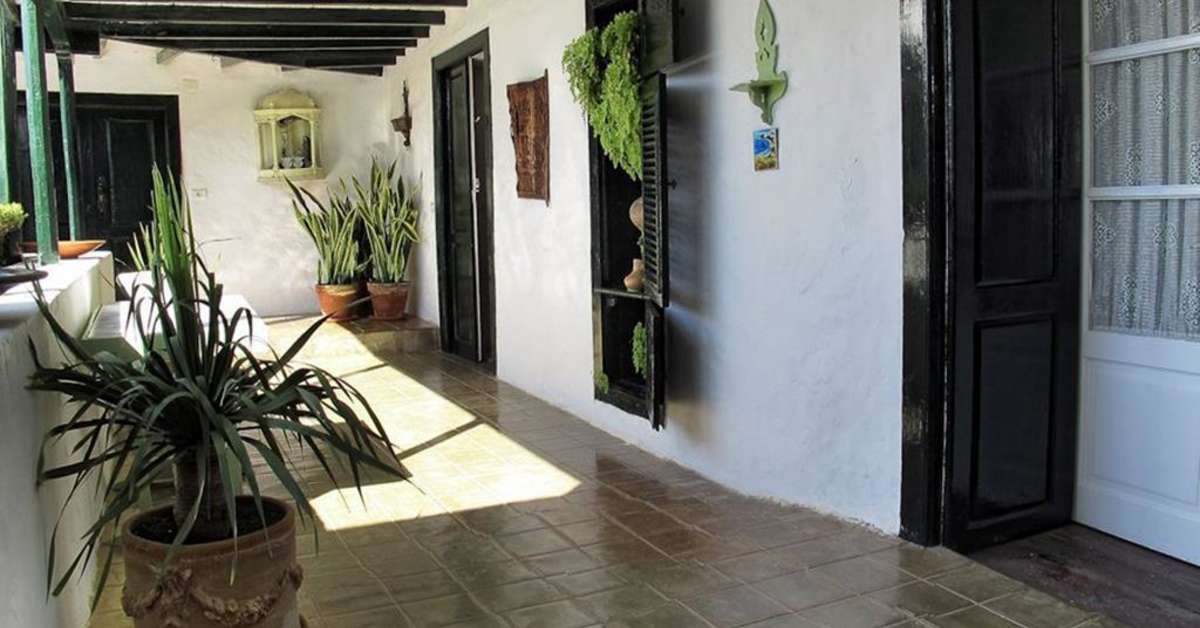 Een foto van het interieur van Hotel El Grifo
