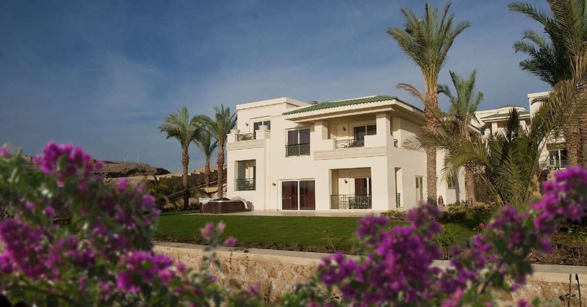 Een foto van de buitenkant van Stella di Mare Beach Hotel & Spa