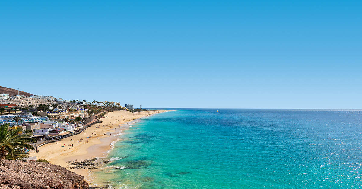 Ein Foto vom Strand beim Apartments Livvo Atalaya de Jandia