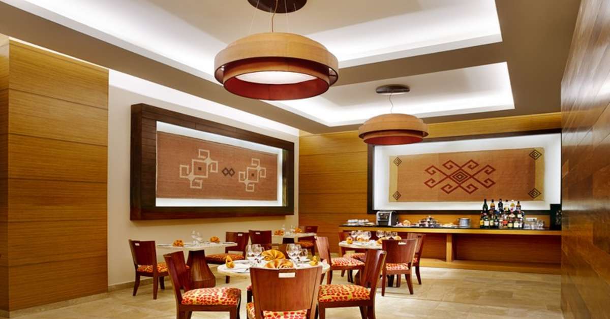 Een foto van het interieur van Barcelo Maya Grand Resort