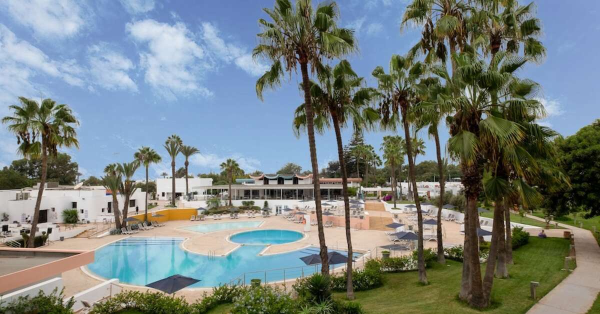 Een foto van het zwembad bij Allegro Agadir
