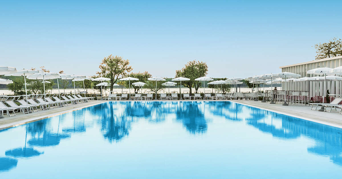 Een foto van het zwembad bij Falkensteiner Hotel Park Punat