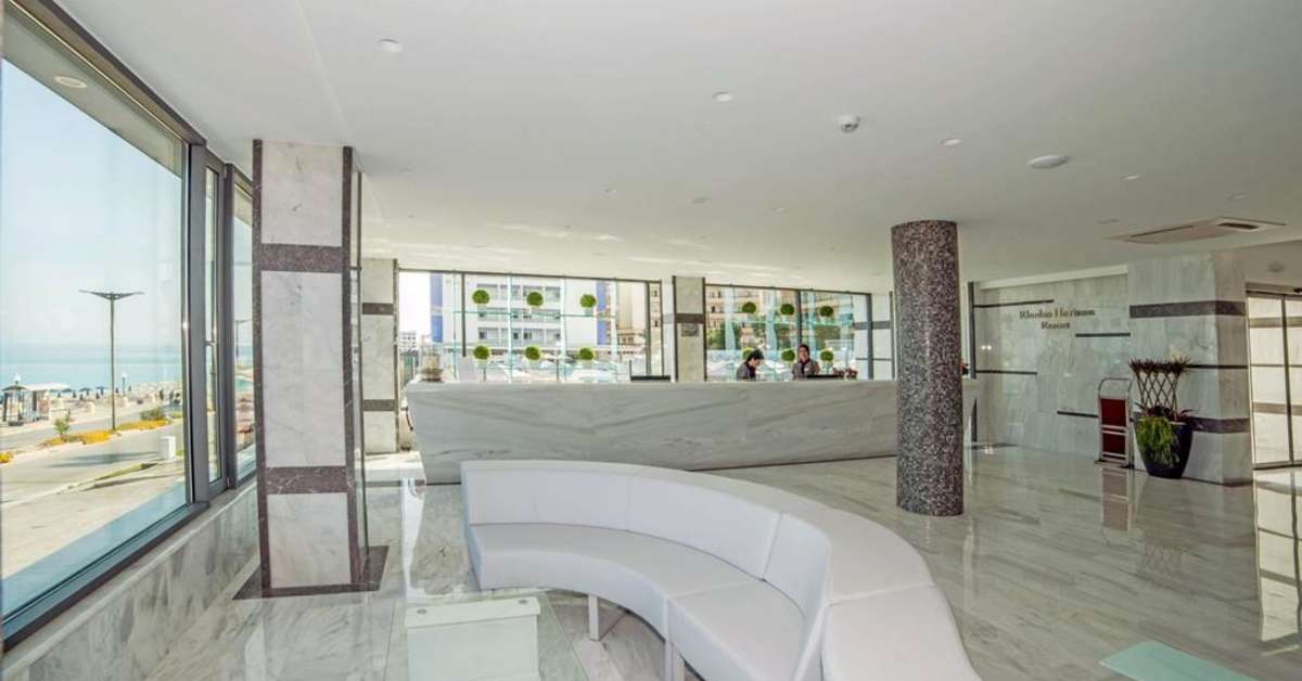 Een foto van het interieur van Rhodos Horizon Resort