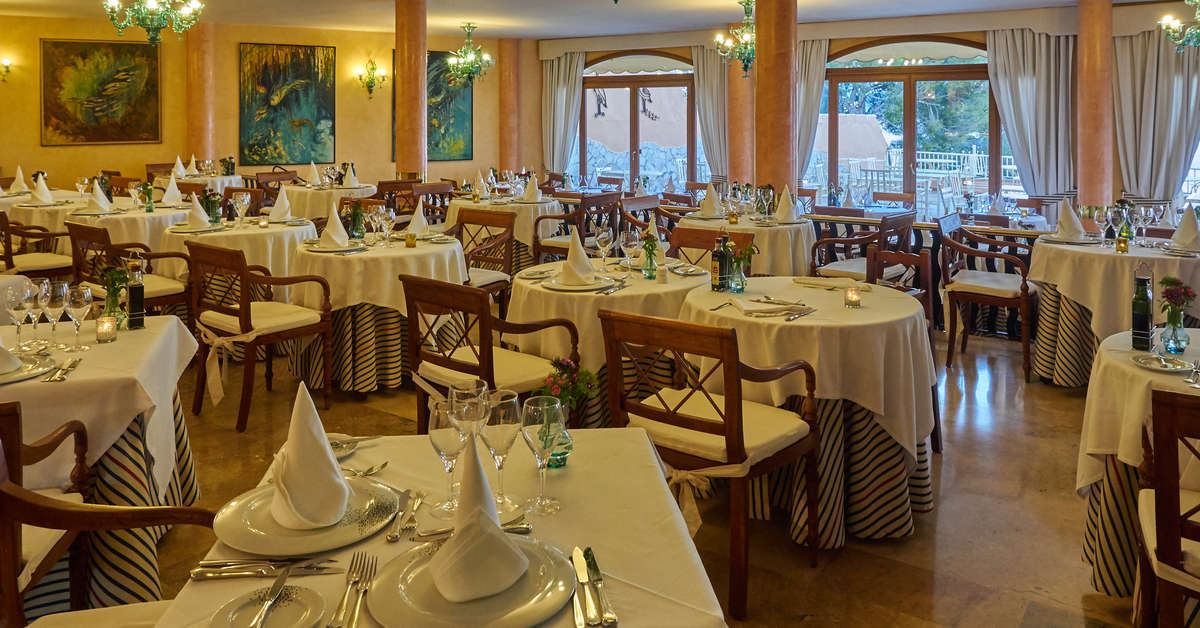 Ein Foto von den Einrichtungen im Petit Cala Fornells Hotel