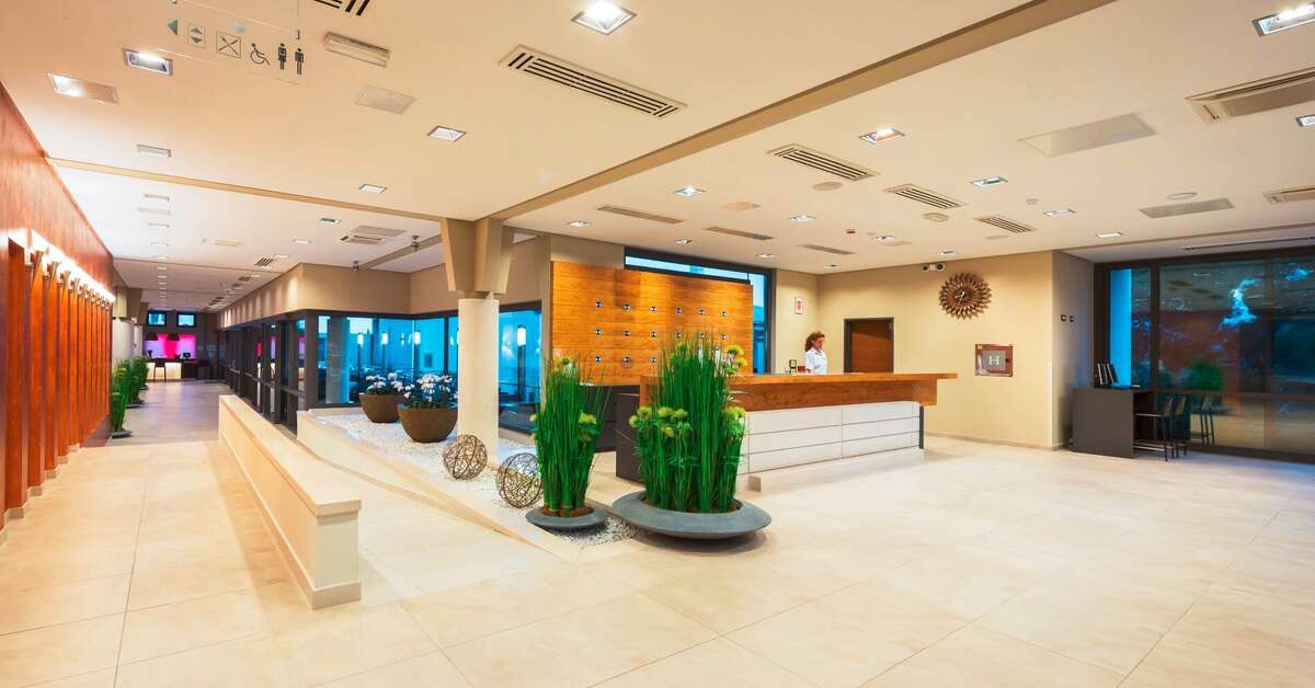 Een foto van het interieur van Bretanide Sport & Wellness Resort