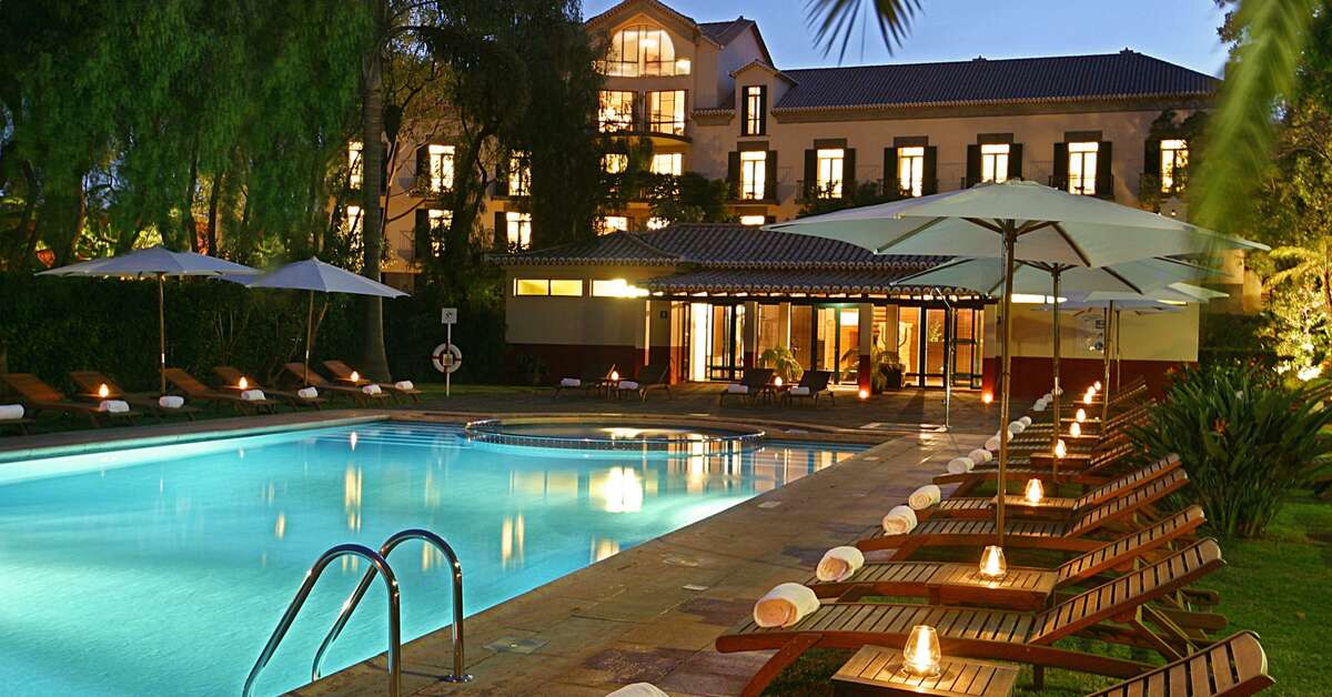 Een foto van het zwembad bij Hotel Quinta da Bela Vista