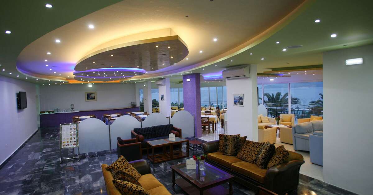 Een foto van het interieur van Princessa Riviera Resort