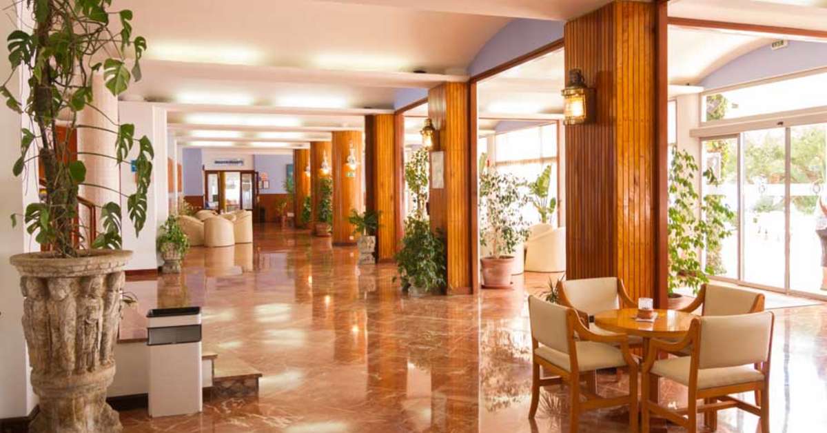 Ein Foto vom Innenbereich im Hotel Riomar