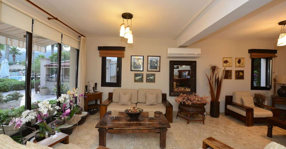 Een foto van het interieur van Dalyan Resort Hotel