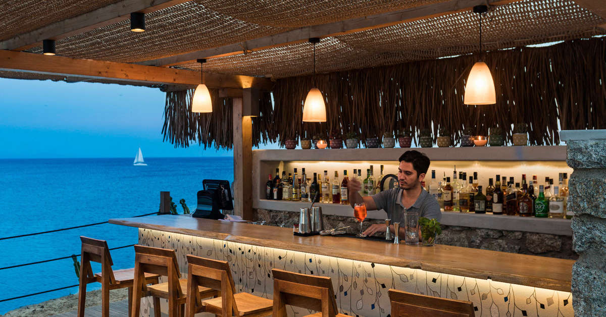 Een foto van de faciliteiten bij Casa Del Mar Mykonos Seaside Resort
