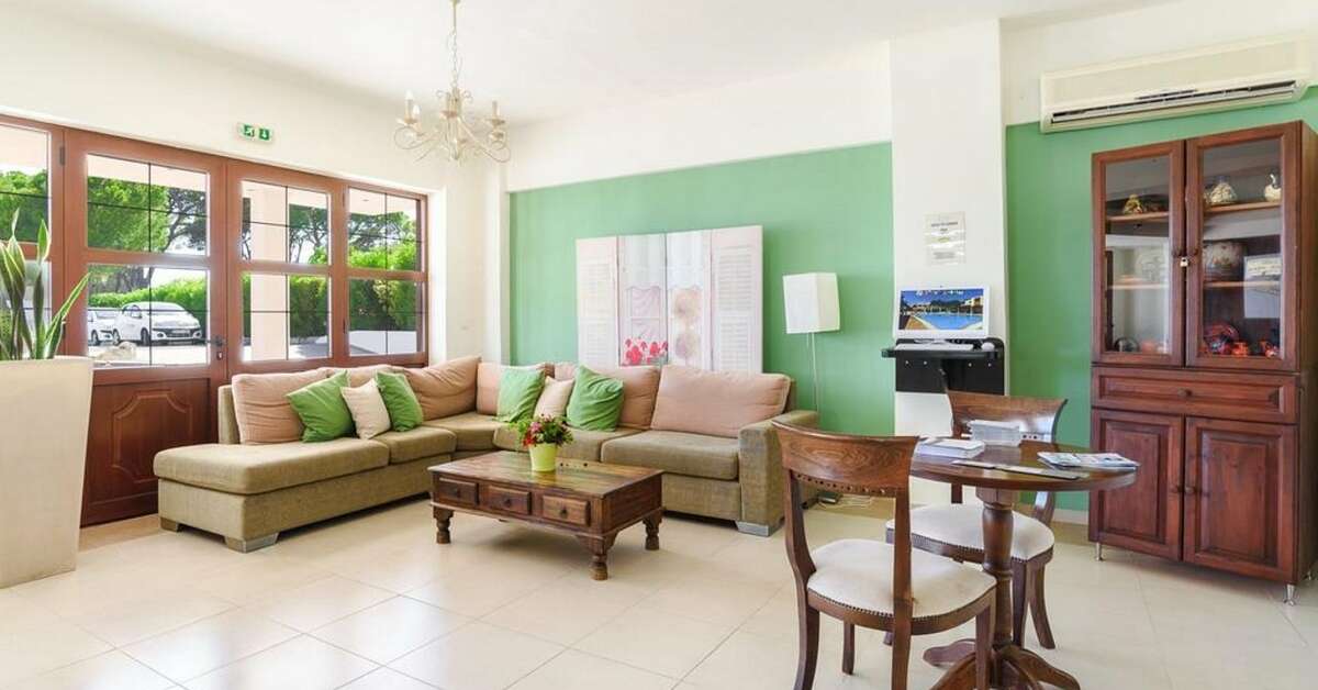 Een foto van het interieur van Pefkos Village Resort