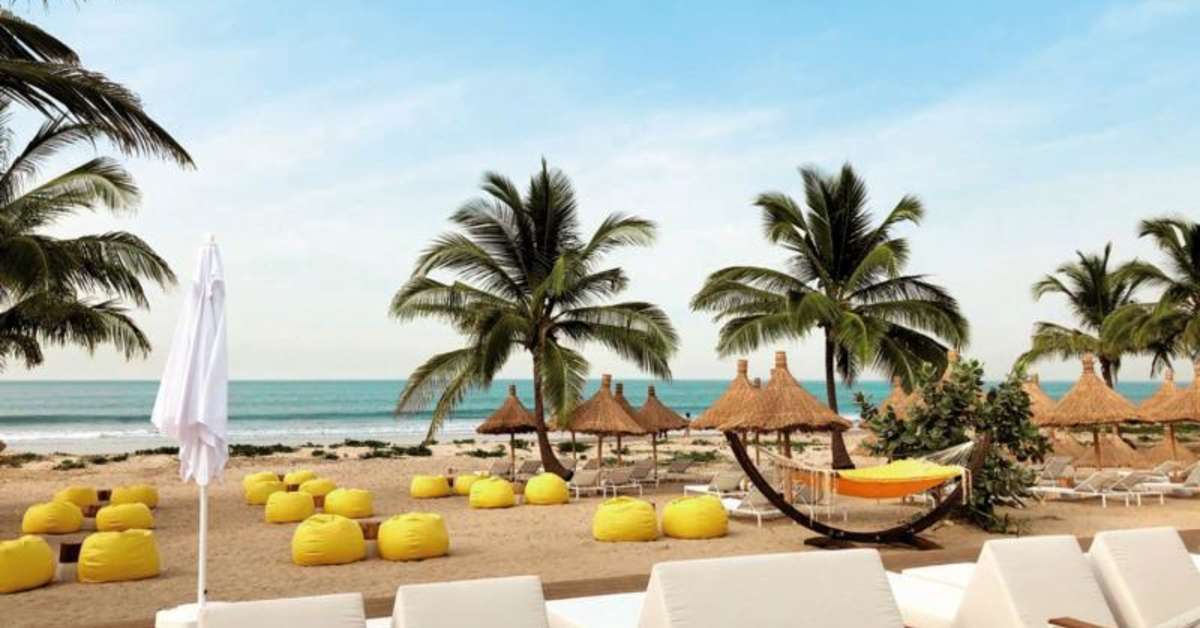 Een foto van het terras bij Sunprime Tamala Beach