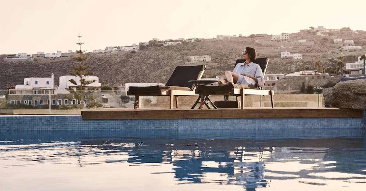Een foto van Mr & Mrs White Mykonos