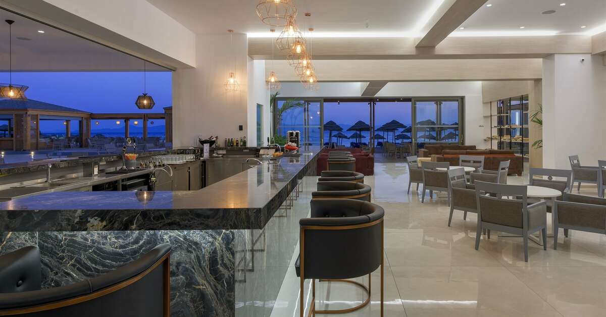 Een foto van de faciliteiten bij Avra Beach Resort Hotel & Bungalows
