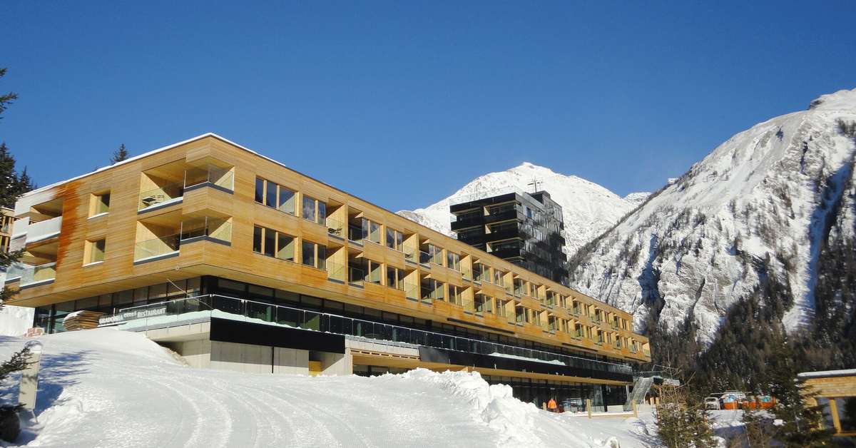 Ein Foto von der Außenansicht des Gradonna Mountain Resort