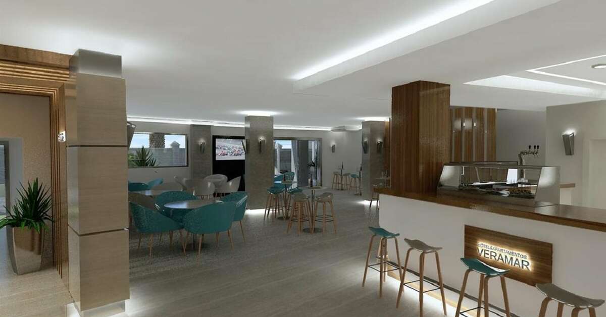 Een foto van de faciliteiten bij Aparthotel Veramar