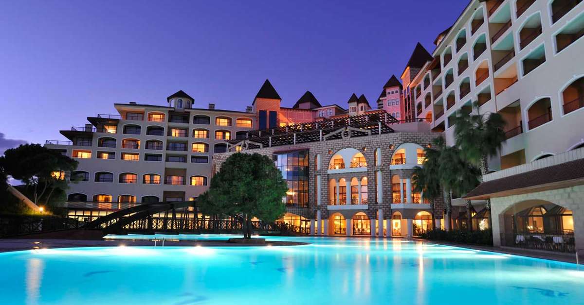 Ein Foto vom Pool im Sirene Belek Hotel