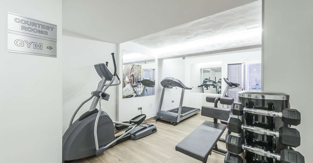 Een foto van de faciliteiten bij Eix Alcudia Hotel