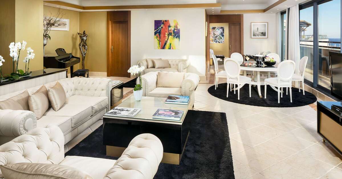 Een foto van het interieur van Hotel Don Pepe Gran Meliá