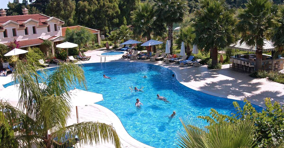 Een foto van het zwembad bij Dalyan Resort Hotel