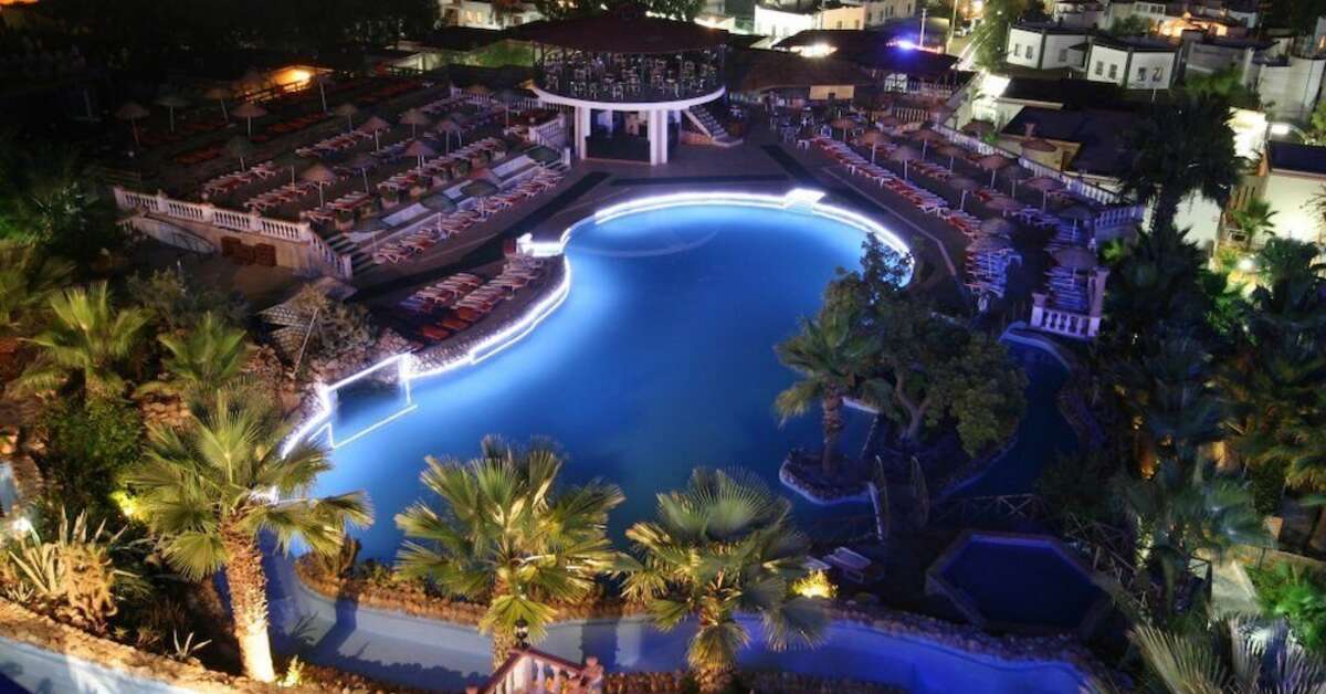 Een foto van het zwembad bij Phoenix Sun Hotel Bodrum