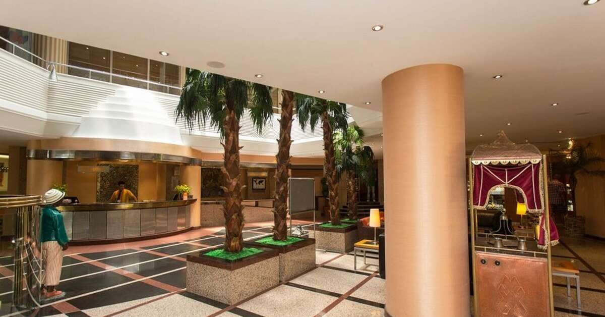 Een foto van het interieur van Hotel Elegance