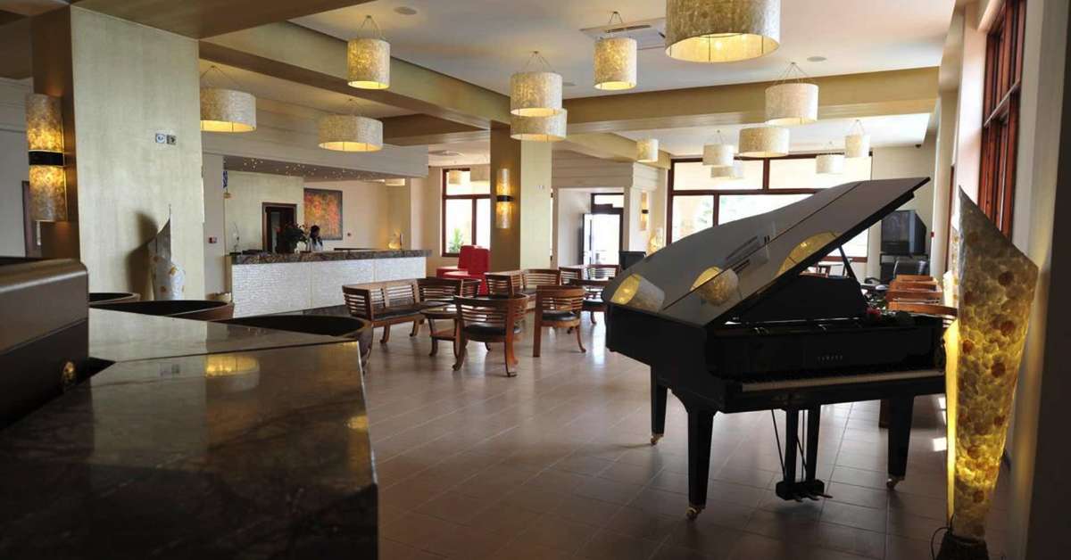 Ein Foto vom Innenbereich im Possidi Paradise Hotel