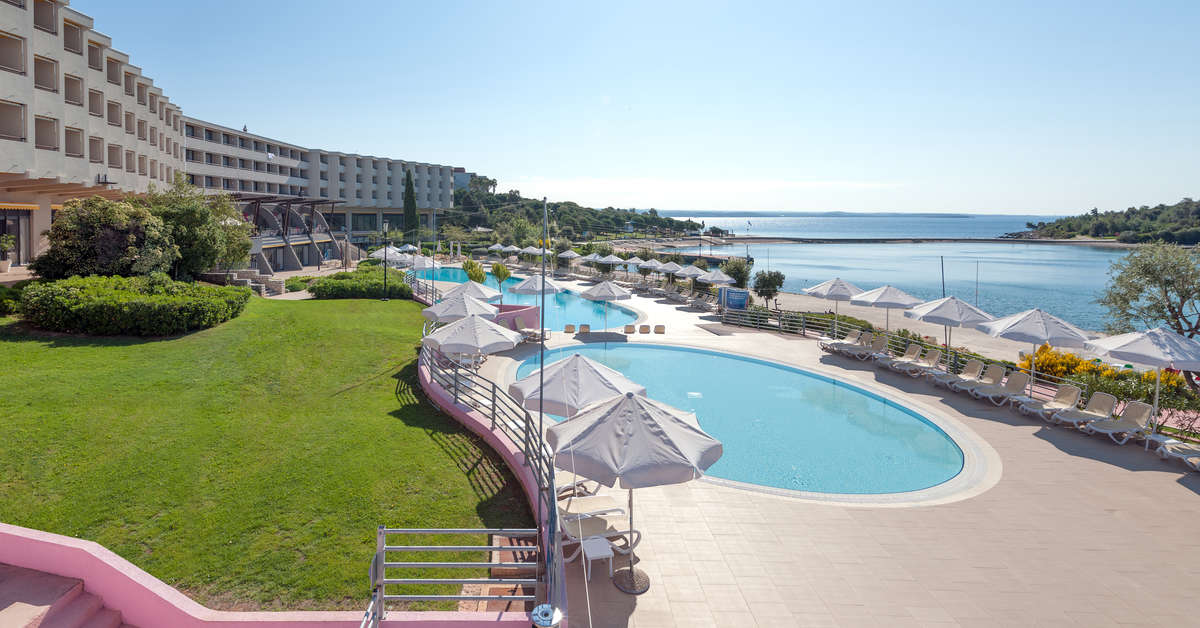 Een foto van een overzicht van Maistra Select Island Hotel Istra