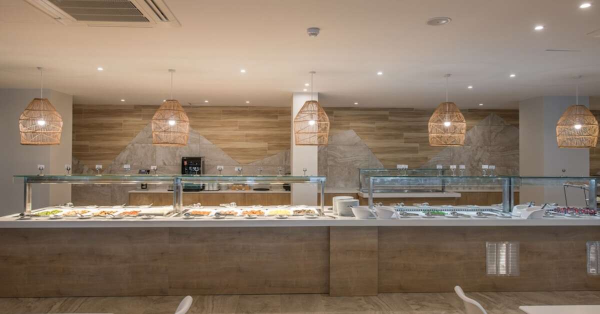 Een foto van het interieur van Narcissos Waterpark Resort