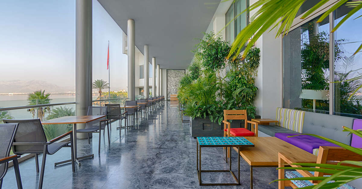 Een foto van de faciliteiten bij Akra V Hotel