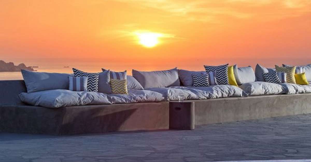 Een foto van het zwembad bij Boheme Mykonos Hotel