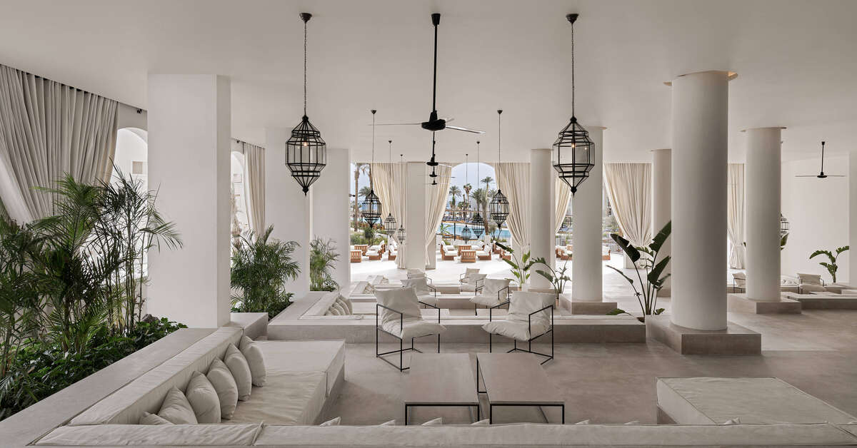 Een foto van het interieur van Serry Beach Resort