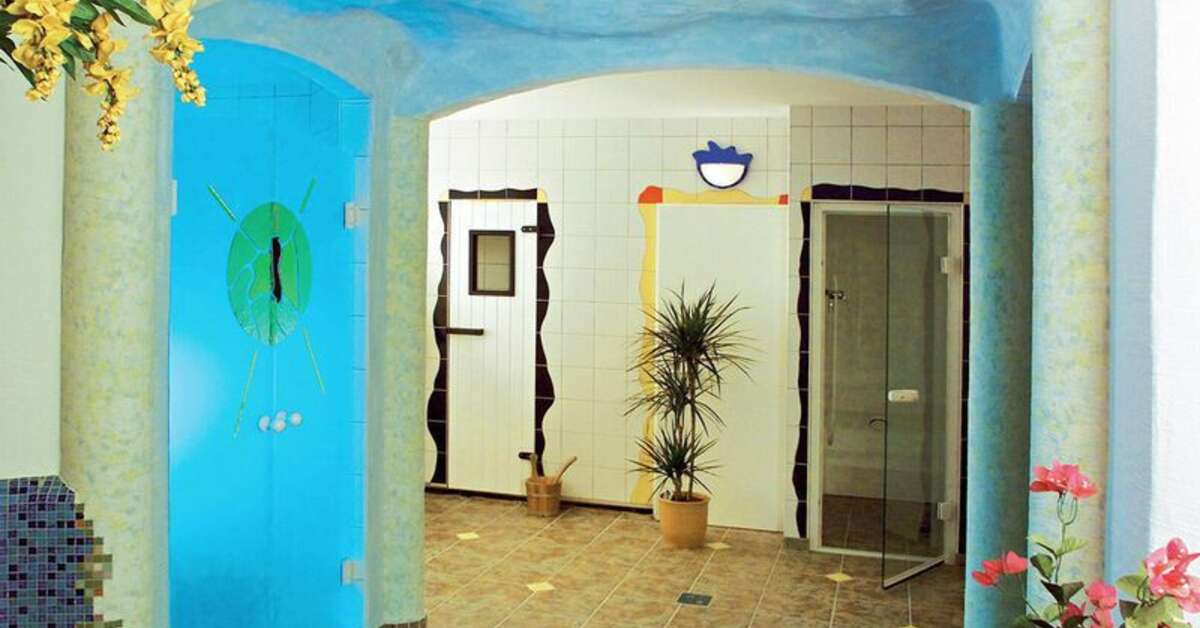 Een foto van het interieur van Familiehotel Steindl