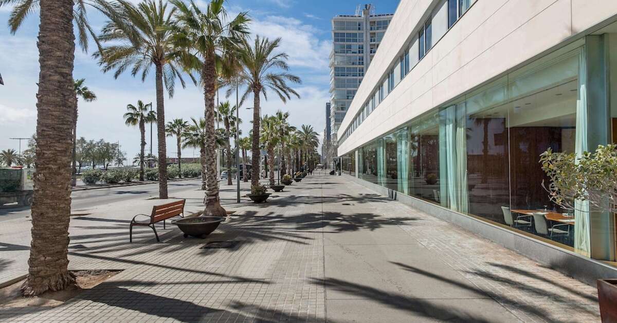 Een foto van de buitenkant van Hotel Front Maritim