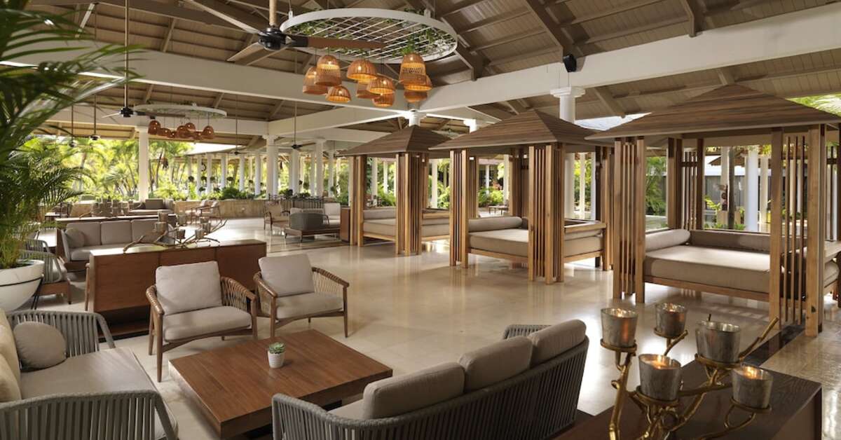 Een foto van het interieur van Melia Caribe Beach Resort
