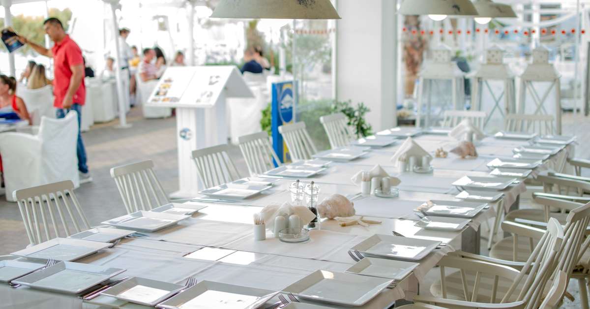 Ein Foto von den Einrichtungen im Glaros Beach Hotel